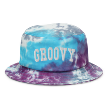Load image into Gallery viewer, Groovy Tie-dye bucket hat
